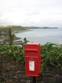 British red postbox